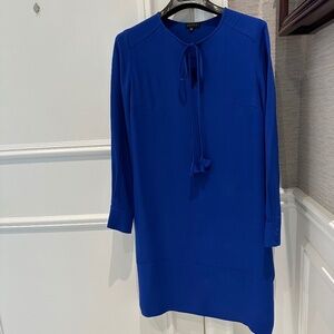 Escada Blue Silk Dress